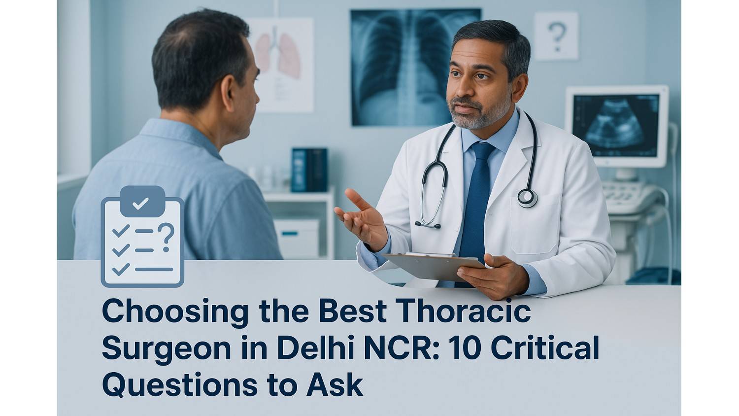 Choosing the Best Thoracic Surgeon in Delhi NCR: 10 Critical Questions to Ask