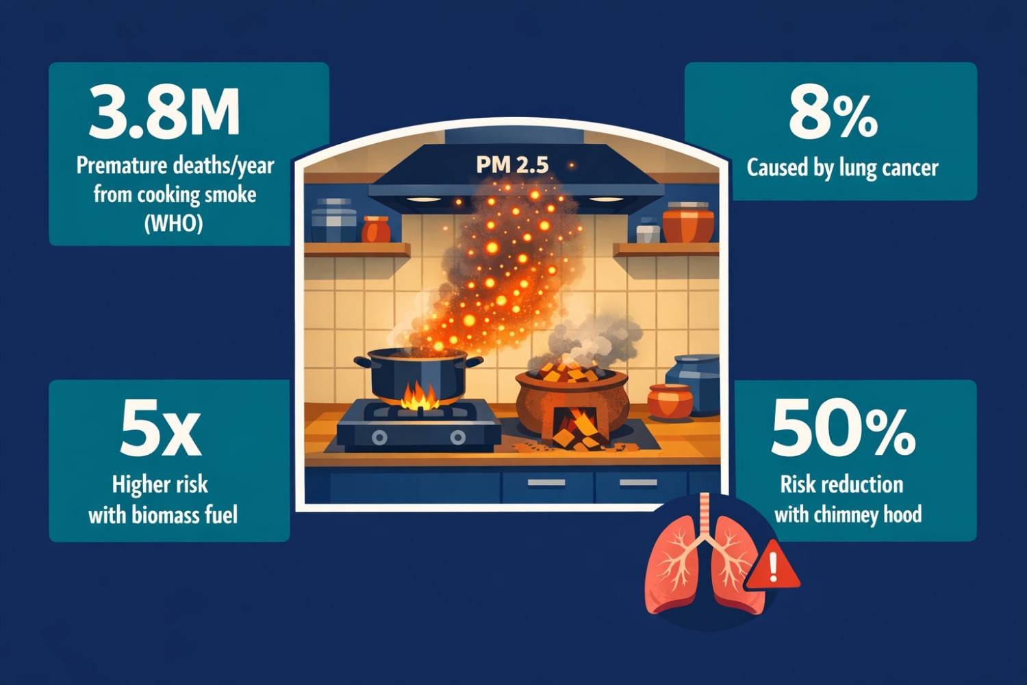 Can Cooking Smoke Cause Lung Cancer? | Dr. Parveen Yadav